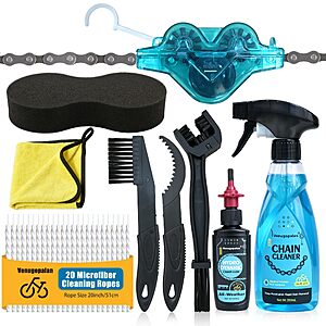 Amazon – Bike Chain Cleaning Kit with 350mL Degreaser & 60mL All-Weather Chain Lube - $18.49 w/ Code