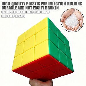 ZY-Wisdom 18CM Giant Stickerless 3x3 Magic Puzzle Cube $17.99 + Free Shipping w/ Prime or on $35+