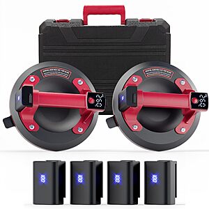 Amazon – Derro Vacuum Electric Suction Cup Lifter - $29.50 w/ Code