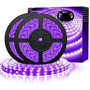Amazon – Onforu 32.8ft LED Black Light Strip Kit - $9.99 w/ Code
