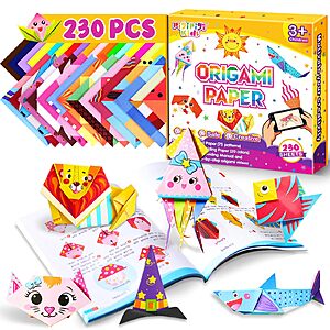 Amazon – Pigipigi Kids Craft Origami Paper Kit - $8.24–$10.44 w/ Code