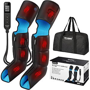 [Prime] FIT KING FT-076A Leg & Foot Air Compression Massager w/ Heat $69.99 + Free Shipping