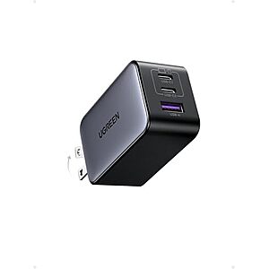 $23.99* | 3-Port UGREEN 65W Nexode USB-C GaN Wall Block at Amazon
