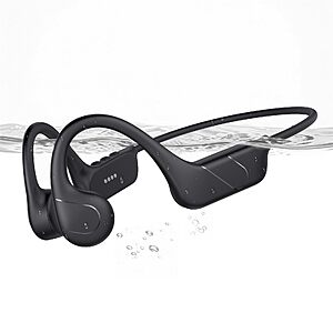 CXK Bone Conduction Headphones IPX8 Waterproof Bluetooth 6.0 Swim Headphone $39.99