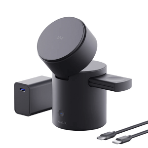 iWALK StandMe Auto 15W Foldable 3-in-1 Wireless Charging Stand (Black or White) $29.99 + FS