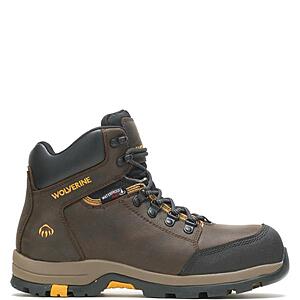 Wolverine Men’s Work Hiker Waterproof Boots or Moc-Toe Work Boots (various) $65 + Free Shipping