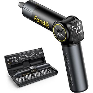 Fanttik S1 APEX Deluxe Pivot Handle Electric Screwdriver $33.70 or Less + Free Ship to Store $30