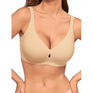 LUCKMEEY Jelly Bras for Women No Underwire Wireless Bras $8.99+Free Shipping