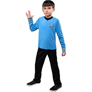 2-Piece Jazwares Star Trek Spock Youth Halloween Costume Set (Large) $3.43 + Free Shipping w/ Prime or on $35+