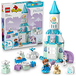 LEGO DUPLO Disney Anna and Elsa's Frozen Castle Party Building Sensory Set (Batteries Included) (10455) $51.99 + Free Shipping