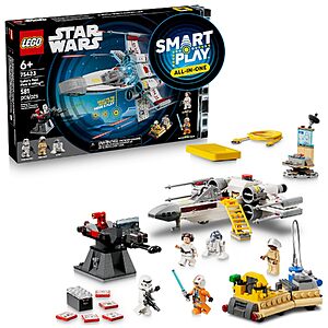 LEGO Star Wars Luke's Red Five X-Wing All-In-One Building Set (75423) $71.95 + Free Shipping