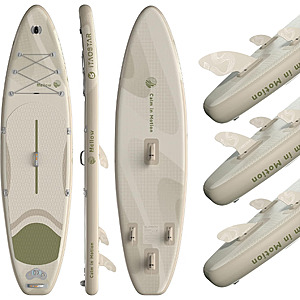 iTAOSTAR M01A 11’×33" Stand Up Paddle Board - Premium SUP Board Kit with 5 Fins $79.99