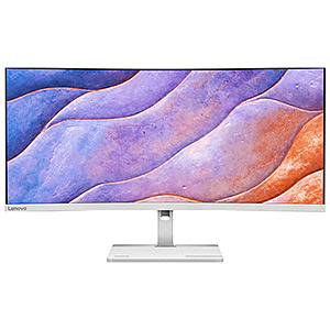 Lenovo Ultrawide 34" 3440 x 1440 QHD VA 120Hz Curved Monitor (L34W-4C) - $196.64