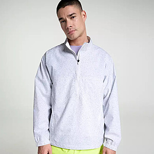 DSG Men's Woven Anorak Top: Pure White Track Texture $13.97, University Navy $17.97  $13.97 + Free Shipping on $49