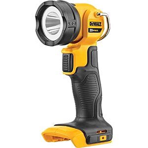 DEWALT 20V MAX 110-Lumen LED Work Light/Flashlight (DCL040) $35.99 + Free Shipping