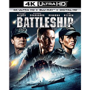 Battleship 4K + [Blu-ray] $12.99 Amazon.com