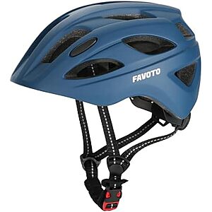 Favoto Kids Adjustable Multi-Sport Bike Helmet (Blue): X-Small or Small $9.89 + Free Shipping w/ Prime or on $35+
