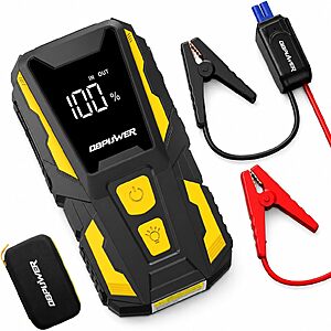 [Prime] 5000A 574Wh 12V Portable Car Battery Jump Starter $29.49 + Free Shipping