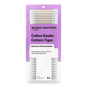 Select Accounts: 500-Count Amazon Essentials Cotton Swabs $2.14 w/ S&S + Free Shipping w/ Prime or on $35+