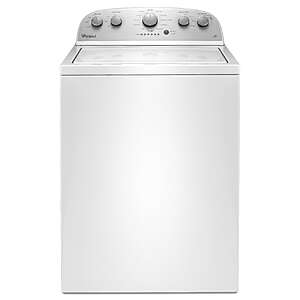 Whirlpool Deep Water Wash High Efficiency Agitator Small ( 3.5-cu ft ) Top-Load Washer ( White ) $499