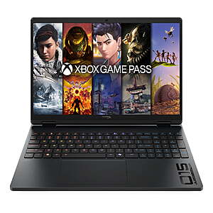 HyperX OMEN: 15.3" FHD+ IPS 165Hz, Ryzen 7 8745HX, RTX 5060, 16GB DDR5, 1TB SSD $1199