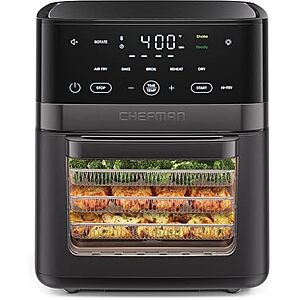 [Prime] $89.99* | 14-Quart Chefman 6-in-1 Multifunctional Air Fryer Oven at Amazon