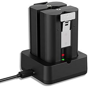 $24.79* | 2-Pk Lesaps 7200mAh Battery for Ring Doorbell w/ Charger Station at Amazon