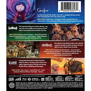 The Ultimate Laika Collection (Coraline / ParaNorman / The Boxtrolls / Kubo and the Two Strings) [Blu-ray] $20.95 Amazon.com