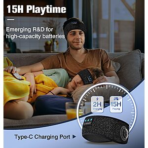 LC-dolida Bluetooth 5.4 Sleep Headphones – $8.99 Free shipping for Prime members or orders $35+