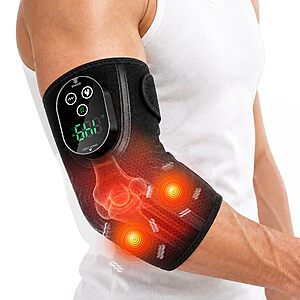 Amazon - Cordless Elbow Heating Pad with Heat & Massage for Tennis Elbow Relief - $27.19