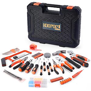 Amazon – KOOPOOL 160-Pc Household Tool Set - $29.99 w/ Code