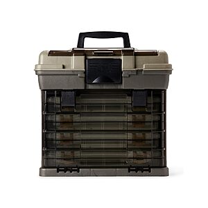 Plano Guide Series StowAway 4-By Rack System Tackle Box, Holds 4 3700 Utility Tackle Boxes $48.18