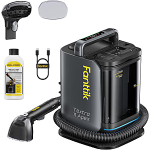 Fanttik Textra 11 Apex 150W Cordless Portable Spot Carpet & Upholstery Cleaner $143.99 + Free Shipping