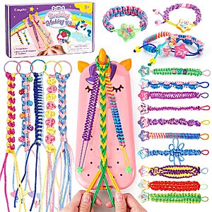 Caydo Friendship Bracelet Making Kit for Kids 8-12 Years Old $6.99 after coupon