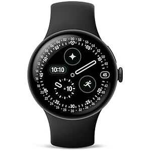 $379.99* | 45mm Google Pixel Watch 4 Smartwatch - Obsidian Active Band - LTE at Amazon