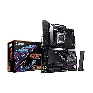 Gigabyte B850 AORUS Elite WiFi 7 DDR5 ATX Motherboard $144.79 + Free Shipping w/ Prime or $6 Fee per Order