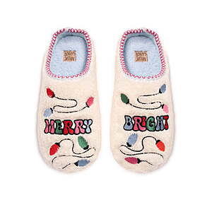 MUK LUKS Women's Cozy Holiday Clog Slipper $8