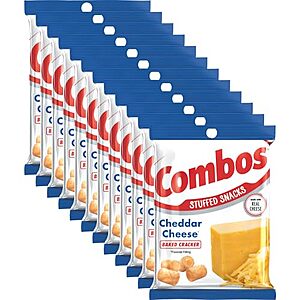 [SnS] $23.71 | 12-Pack 6.3-Oz Combos COMBOS Cheese Snacks (Cheddar Cheese) at Amazon ($1.98 each)