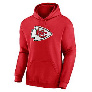 NFL Men's Team Logo Pullover Hoodie (Various) from $13.54 + Free Shipping w/ Walmart+ or on $35+
