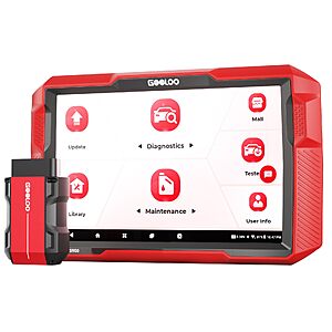 GOOLOO DS900 OBD2 Car Scanner ABS SRS Transmission, No Subscription Fees $297.97 AC
