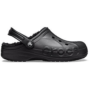 Crocs Adult Baya Lined Clogs $25.50 + Free Shipping