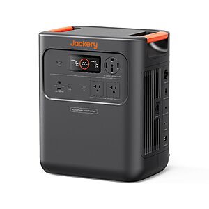 Jackery HomePower 3600 Pro Max Power Station, 3584Wh, 2000W 120V/4000W 240V $1799