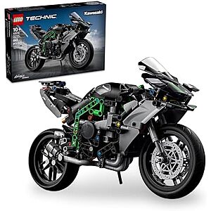 $67.99* | 643-Piece LEGO Technic Kawasaki Ninja H2R Motorcycle Model Kit w/ Kickstand at Amazon
