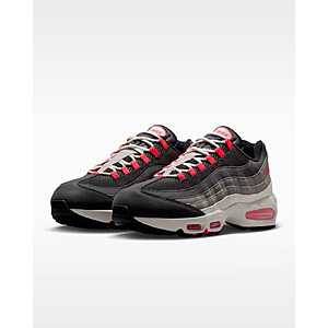 Nike Men's Air Max 95 Big Bubble Premium Shoes (Anthracite/Light Graphite/Light Charcoal/Solar Red) $104.97 & More + Free Shipping