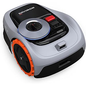 Segway Navimow i105N Robot Lawn Mower w/ RTK+Vision, Wire-Free Setup & Multi-Zone Management (1/8 Acre) $669 + Free Shipping