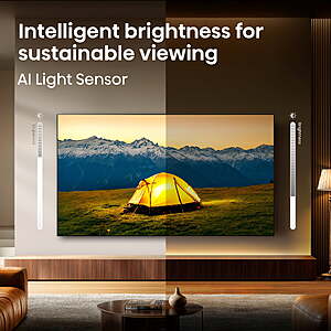 $374 FS WALMART Hisense 65" M7 Mini-LED QLED 4K UHD Google Smart TV (65M7SG, 2026 Model) - Mini LED, Hi - QLED, Dolby Vision,