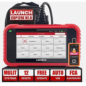 LAUNCH CRP129E V2.0 Car OBD Diagnostic Tool Scanner (2026)