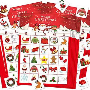 24-Player Miss Fantasy Christmas Bingo Game $2.98 + Free Shipping w/ Prime or on $35+