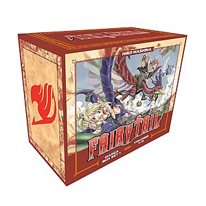 Fairy Tail Manga Box Set 1 $55.33 + Free Shipping