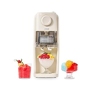 Woot! App: $31.99 | Dash Pro Shaved Ice Machine w/ Adjustable Blade & 2 Ice Molds (Cream) at Woot!